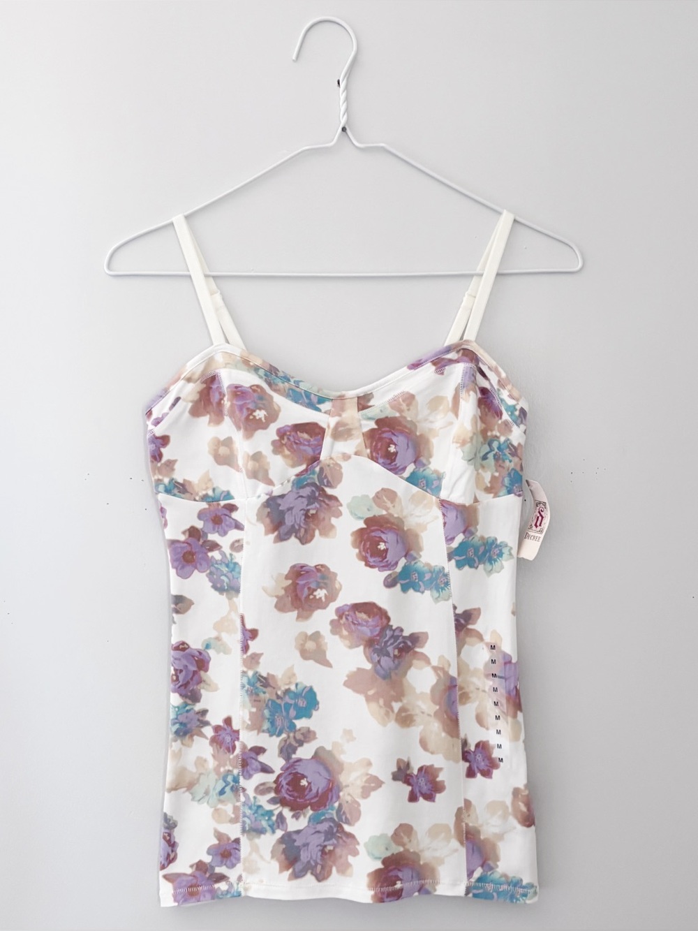 VTG Y2K floral tank top
